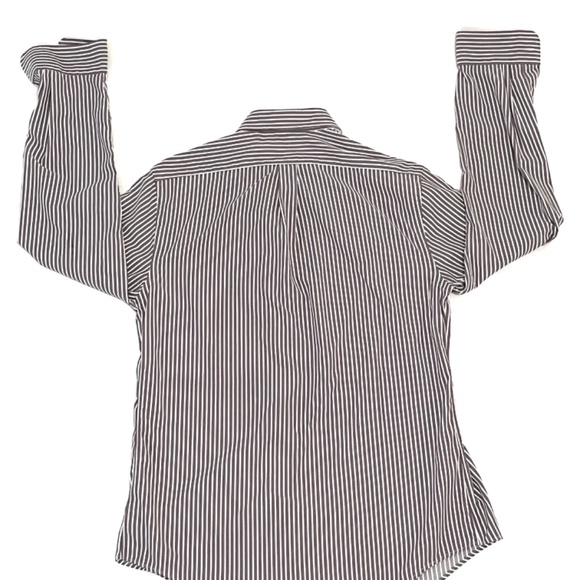 Ralph Lauren Slim Fit Performance Button Down | Size:Medium | Color: Burgundy - Picture 3 of 11